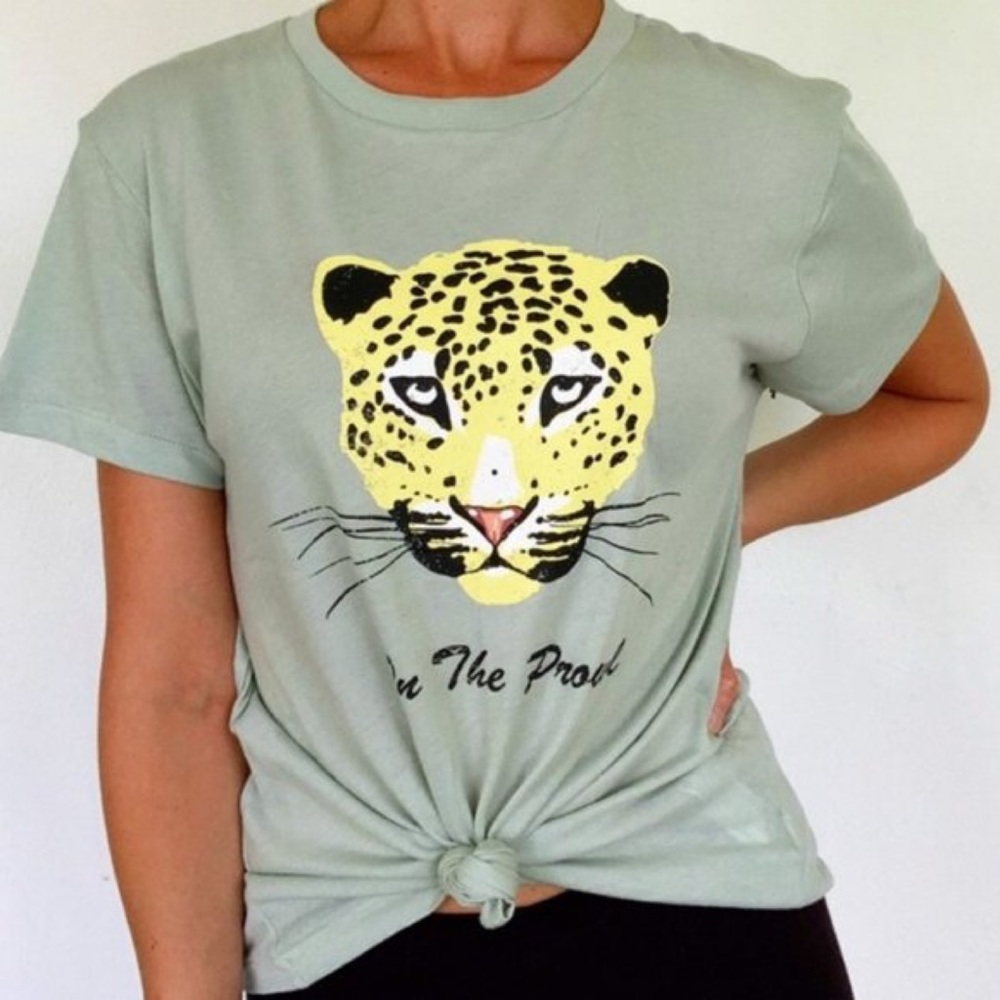 Wildfox On The Prowl Tiger Keke Soft Tee - Picture 1 of 6
